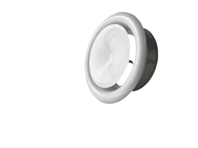 Bouche de soufflage acier