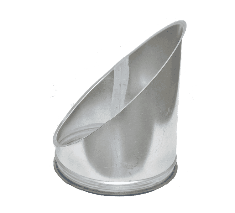 Piquage plat 45° à joint