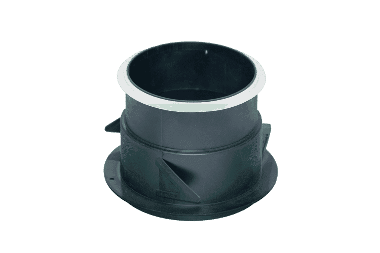 Manchon placo noir pour bouche Alizé